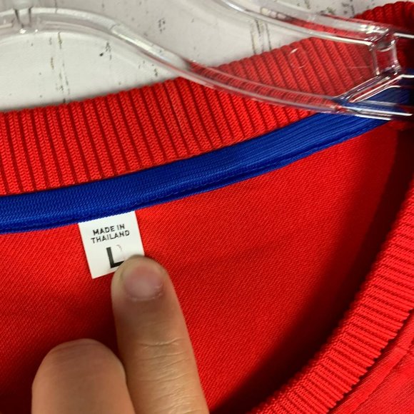 Los Angeles Clippers NBA Large Adidas Sweater Red New Men - Picture 5 of 8
